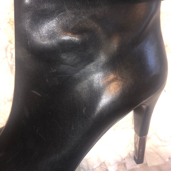 Chanel Black Ankle Booties Size 41 - Picture 6 of 7